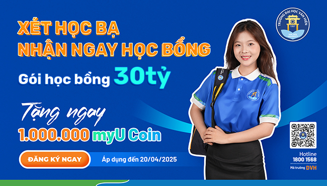 Công bố Chương trình học bổng dành cho 2K7 năm 2025