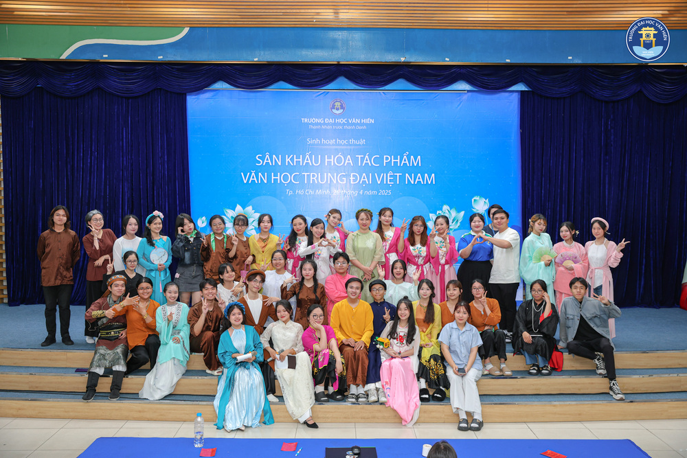 Đưa văn học ra sân khấu: Bước chuyển mình mạnh mẽ trong đào tạo tại Đại học Văn Hiến