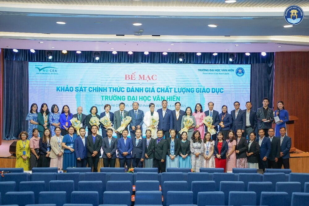 Bế mạc chương trình khảo sát sơ bộ đánh giá chất lượng Trường Đại học Văn Hiến chu kỳ 2