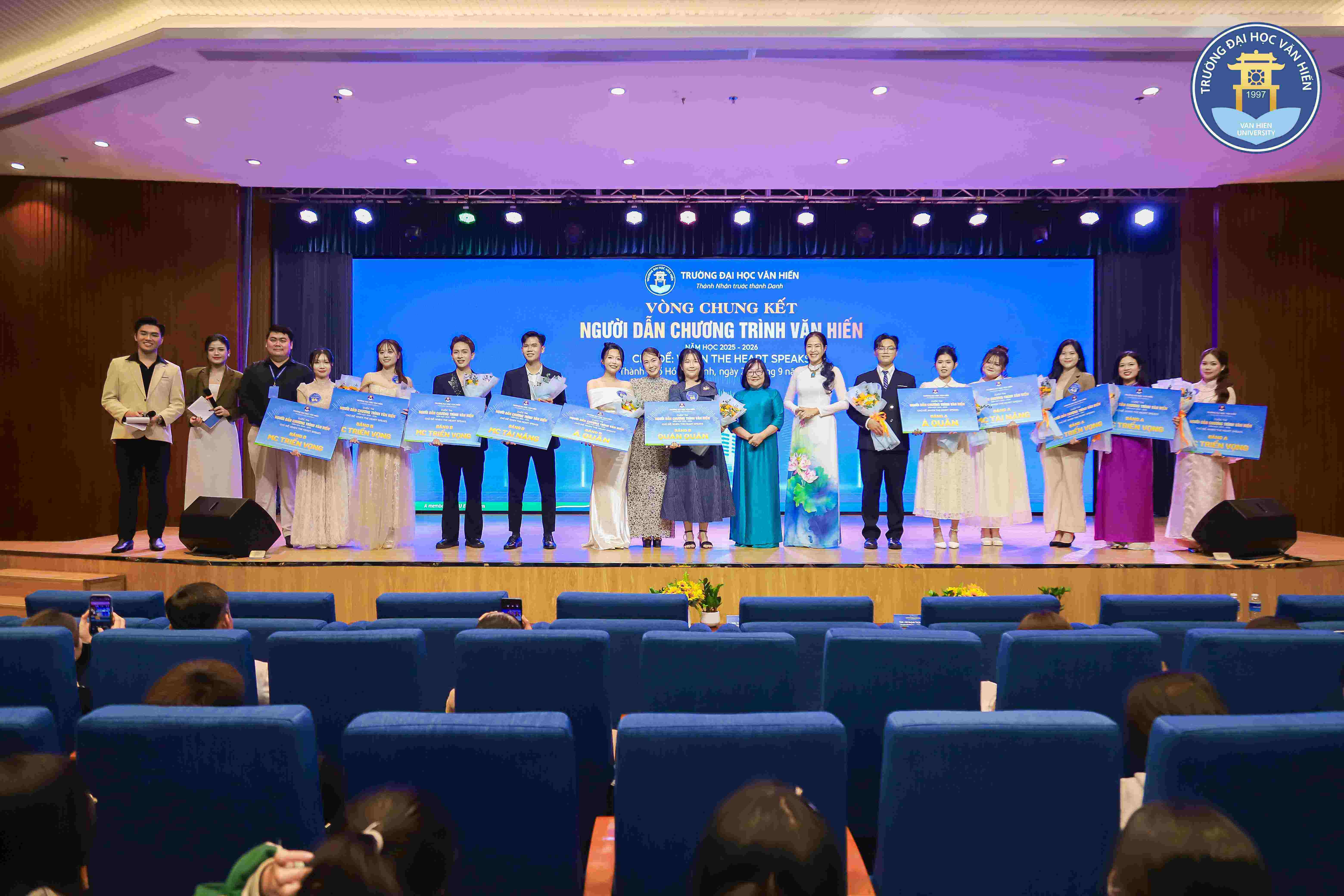 Chung kết Người dẫn chương trình Văn Hiến 2026: Khi bản lĩnh cất lời, dấu ấn được gọi tên